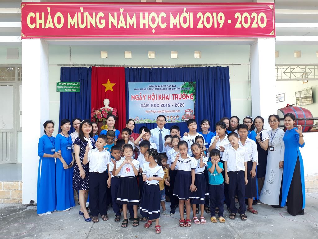 Lễ Khai Giảng Năm học mới 2019-2020 của Trung tâm Hỗ trợ phát triển giáo dục hòa nhập tỉnh Ninh Thuận